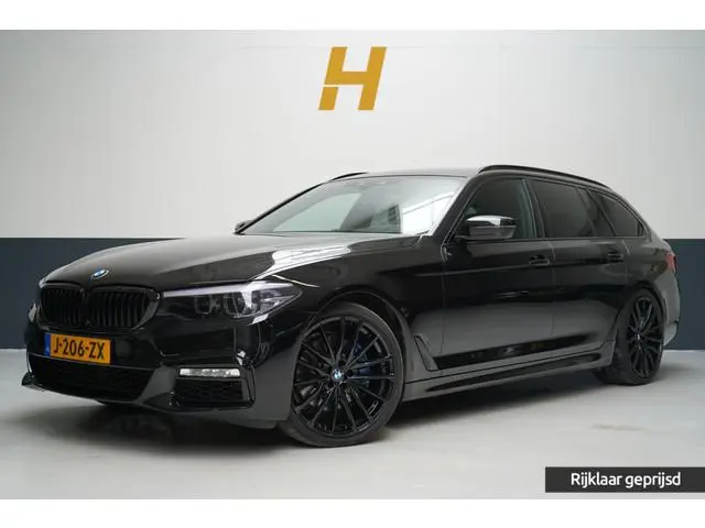BMW 5-serie Touring 540i 340pk xDrive Executive | Trekhaak afn | Carplay | Head-Up | Leder | Sportst...