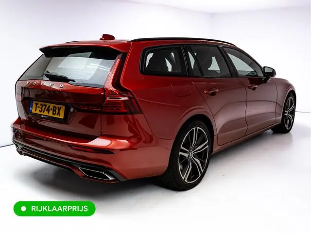 Volvo V60 2.0 T8 Twin Engine AWD R-Design | Stoel-, Stuur- & Achterbank verw. | Elec. trekhaak | 360...
