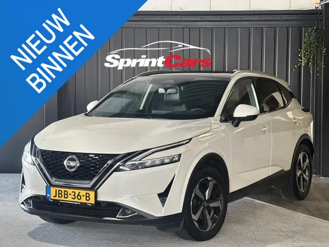 Nissan Qashqai 1.3 MHEV Xtronic Tekna | Panoramadak | Sfeerverlichting | Carplay | 360 Camera | Head...