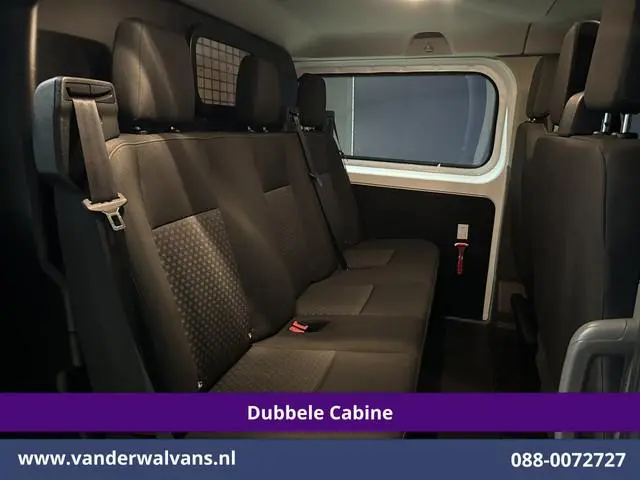 Ford Transit Custom 2.0 TDCI 131pk L2H1 Dubbele Cabine Euro6 Airco | 6-Zits | LED | Cruisecontrol |...