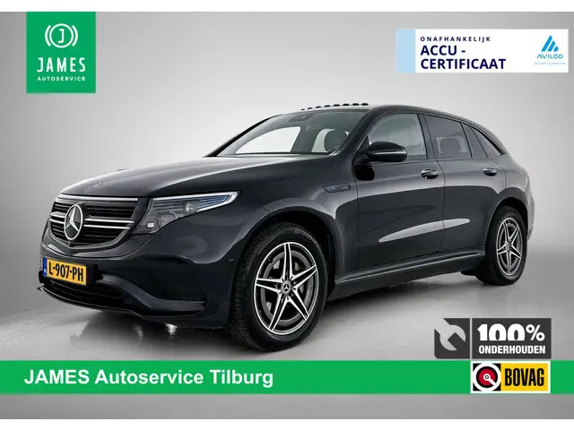 Mercedes-Benz EQC 400 4MATIC AMG Premium 80 kWh BLACK-LINE | TREKHAAK | SCHUIFDAK | EL. ACHTERKLEP