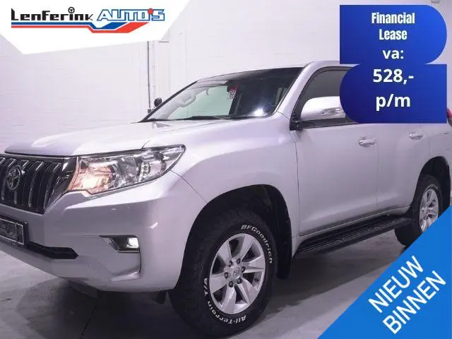 Toyota Land Cruiser 2.8 D-4D-F 177 pk 5 Drs Grijs Kenteken 2-Zits 4WD Airco, Cruise Control, Histori...