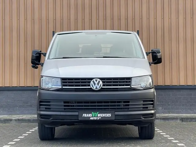 Volkswagen Transporter 2.0 TDI L2H1 DC | Marge! | Pick-up! | 6 Pers. | Trekhaak | Apple Carplay | Cr...