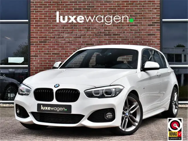BMW 1-serie 118i M-Sport NL-auto 18inch Leder LED Shadowline