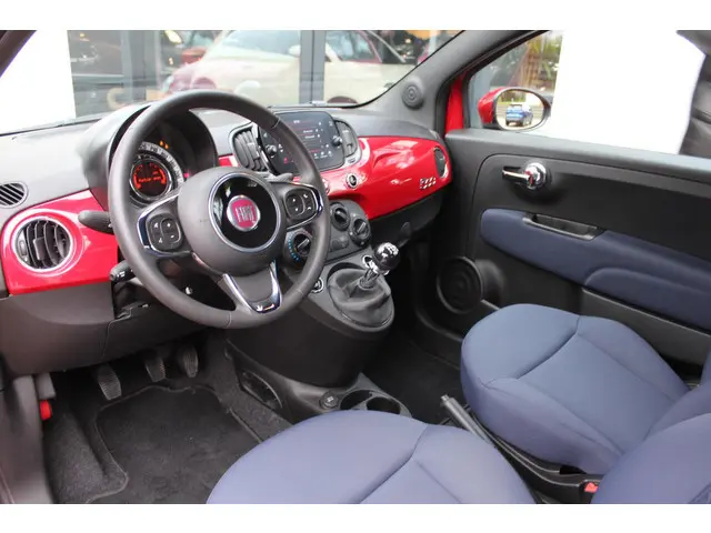 Fiat 500 C 1.0 Hybrid Club Cabrio,Vouwdak,Airco