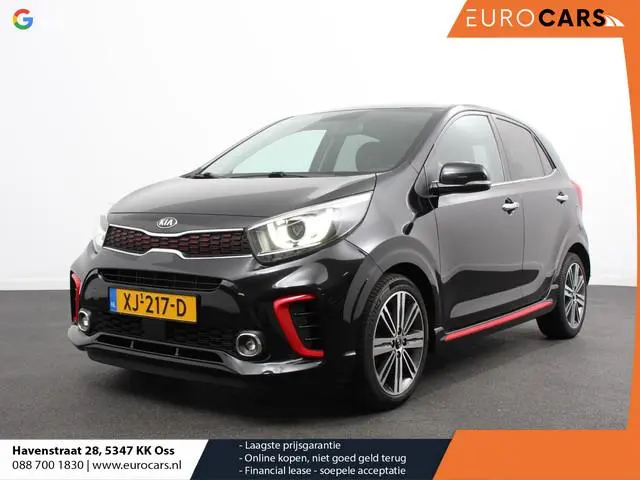 Kia Picanto 1.0 T-GDI GT-Line Leder Keyless Navigatie Apple Carplay/Android Auto Stoelverwarming Lic...
