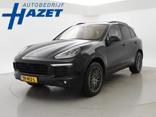 Porsche Cayenne 3.0 S E-HYBRID 416 PK + ADAPTIVE CRUISE | PANORAMA | 360 CAMERA | LUCHTVERING | APPL...