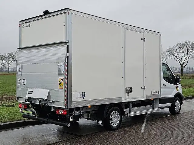FORD E-TRANSIT bakwagen laadklep!