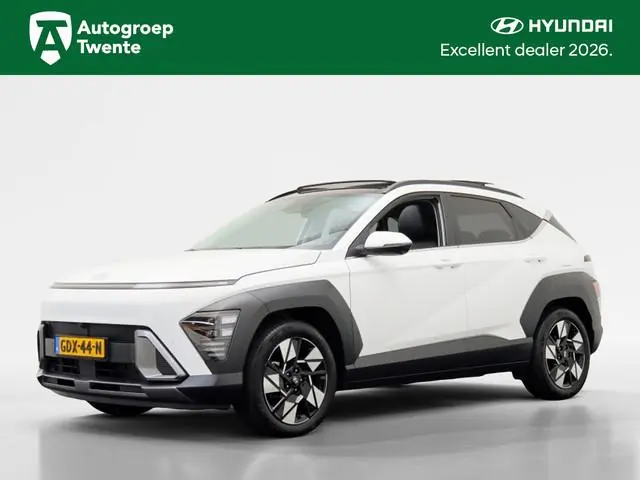 Hyundai Kona 1.6 GDI HEV Premium Sky | Demo | Lederen bekleding