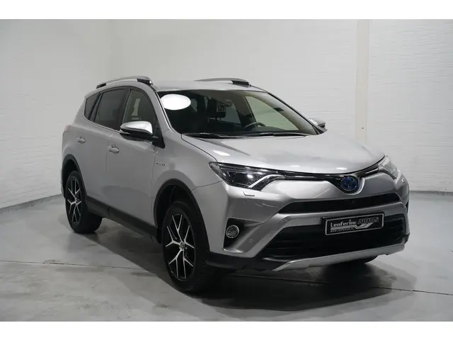 Toyota RAV4 AWD hybrid style-selection navigatie trekhaak-afneembaar 18"-lmv PDC v+a 360-camera lede...