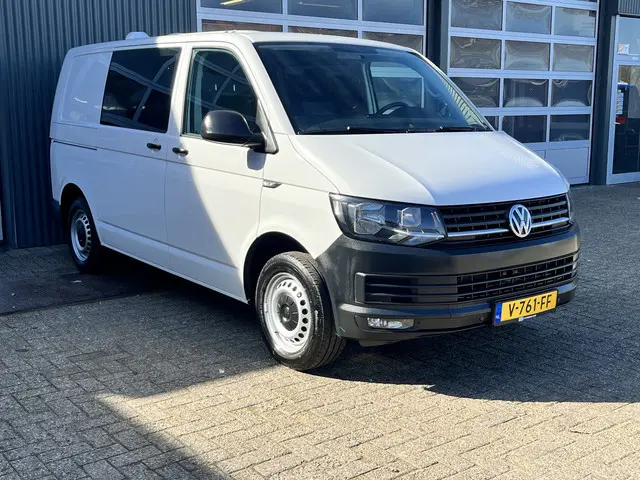 Volkswagen Transporter 2.0 TDI L1H1 DSG 2x Schuifdeur Hondenvervoer Airco Cruise controle hondenrek...