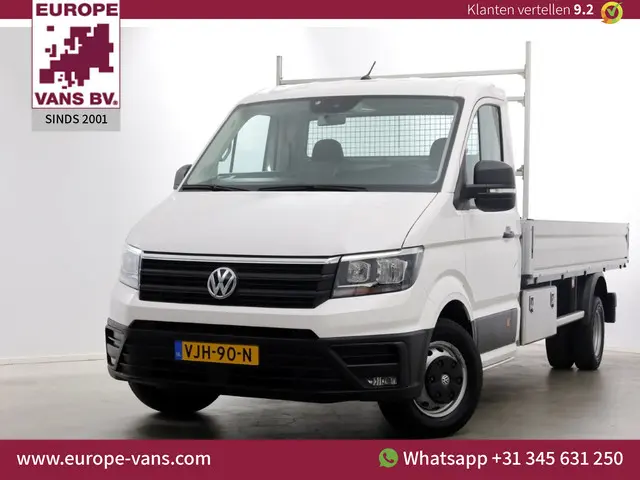 Volkswagen Crafter 50 2.0 TDI 177pk Open Laadbak L429cm Trekgewicht 3500kg 03-2021