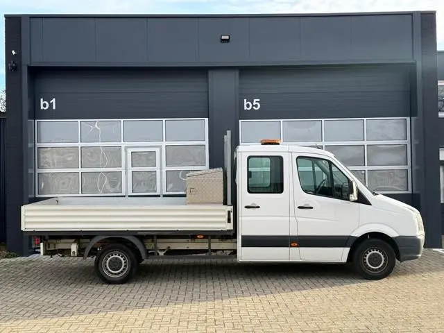 Volkswagen Crafter 35 2.0 TDI L3 Dubbel cabine MARGE GEEN BTW Euro6 Pick-up / Open laadbak / Airco /...