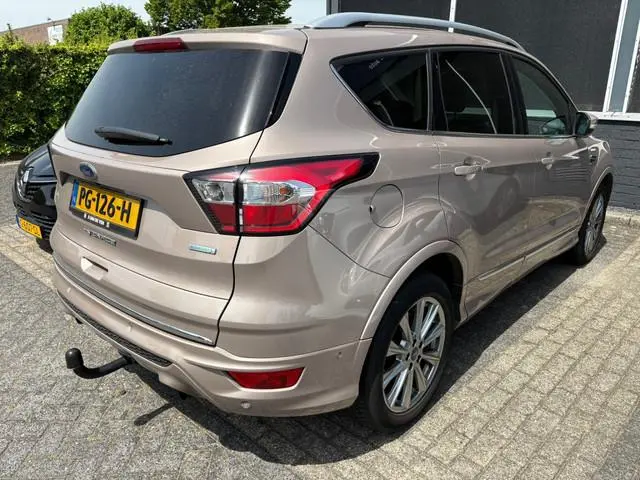 Ford Kuga 1.5 EcoBoost Vignale iAWD 182pk Automaat | Trekhaak | Adapt. Cruise | Panodak | Vol leder...