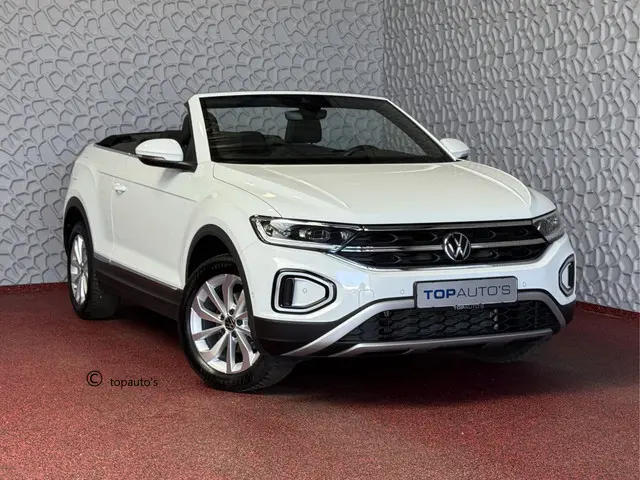 Volkswagen T-Roc Cabrio • TSI • IQ.Led • Stoelverwarming • Virtual Cockpit • CarPlay • Navigatie • A...