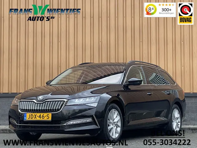 ŠKODA Superb Combi 1.4 TSI iV Business Edition Plus | Lederen bekleding | Cruise Control | Apple carplay | Android auto | Stoelverwarming | 17'' lichtmetaal |