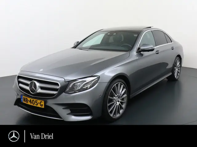 Mercedes-Benz E-klasse E 350 d Prestige Plus AMG line | BTW Luchtvering Burmester Memory Rijassisten...