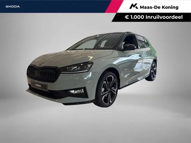 Škoda Fabia Monte Carlo 1.0 TSI 85 kW / 115 PK Hatchback 7 ver snelling | Timiano green black magic...