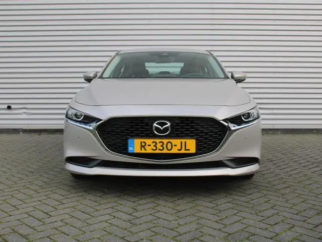 Mazda 3 2.0 e-SkyActiv-G M Hybrid 122PK 6MT Comfort | BTW Auto | Navi | Leder | Keyless | Camera | E...