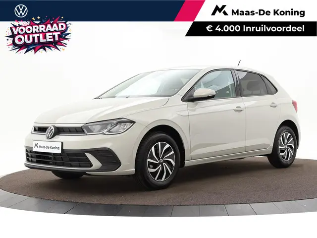 Volkswagen Polo Life Edition 1.0 TSI 95 pk 5 versn. Hand · Airconditioning automatisch, 2-zone (clim...