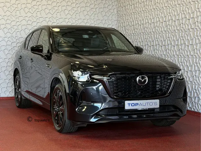 Mazda CX-60 2.5 e-SkyActiv PHEV HOMURA ELEK.STOEL PANO SCHUIFDAK STOEL/STUUR.VERW/VENTILATIE HEADUP...
