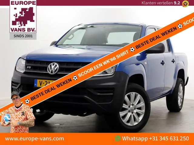 Volkswagen Amarok 3.0 TDI V6 164pk E6 Plus Cab Trendline Airco 07-2018