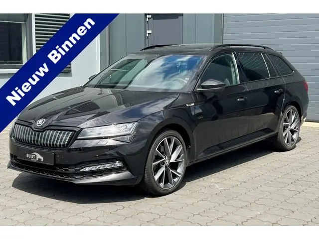 ŠKODA Superb Combi 1.4 TSI iV Sportline Business PANO 19" STANDKACHEL EL. STOELEN VOL!