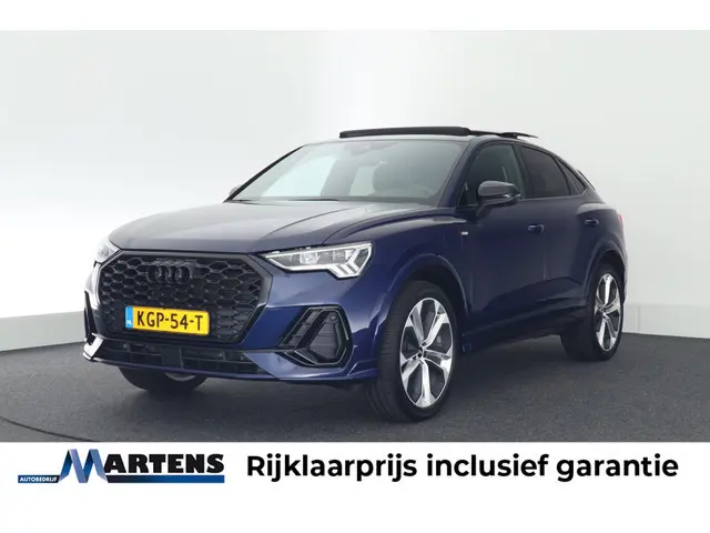 Audi Q3 Sportback 45 TFSI e 245pk S Edition Trekhaak 360Camera Keyless ACC Ambianceverl. Stoelverwar...