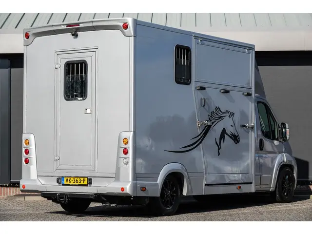 Fiat Ducato Horsetruck | 3.0 MultiJet 177Pk | 2-Paards | Trekhaak | Achteruitrijcamera | Luchtvering...