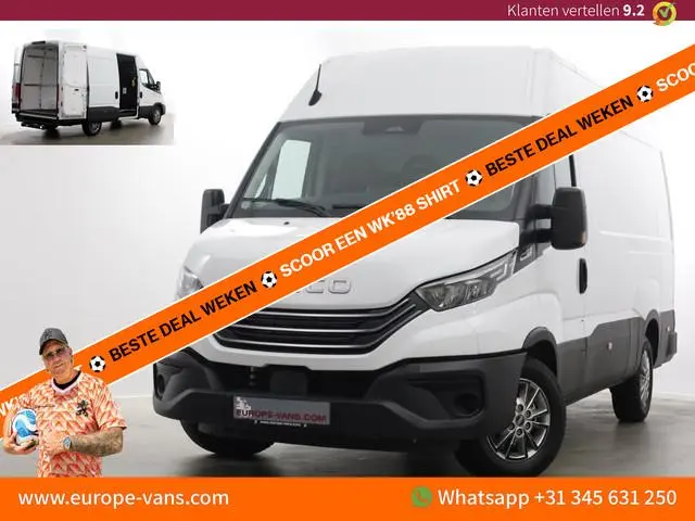 Iveco Daily 35S21 3.0 210pk L2H2 HiMatic Automaat LED/Airco/Trekhaak 3500kg NIEUW 11-2024