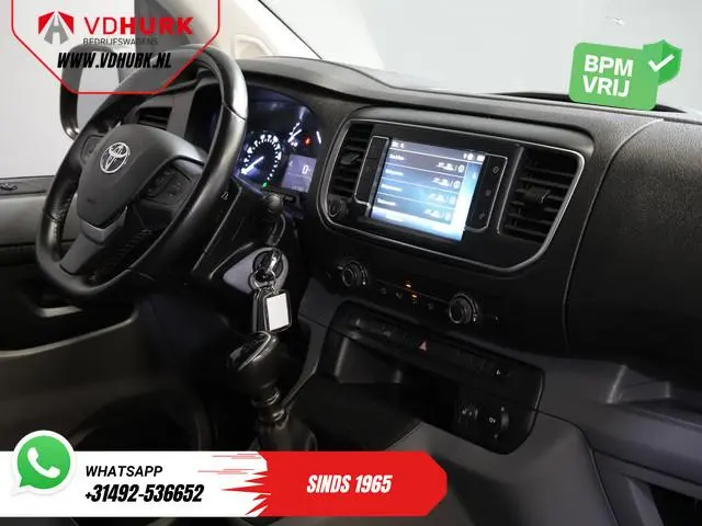 Toyota PROACE Worker 2.0 145 pk L3 Standkachel/ Stoelverw/ Carplay/ Camera/ PDC/ Cruise/ Trekhaak/ A...