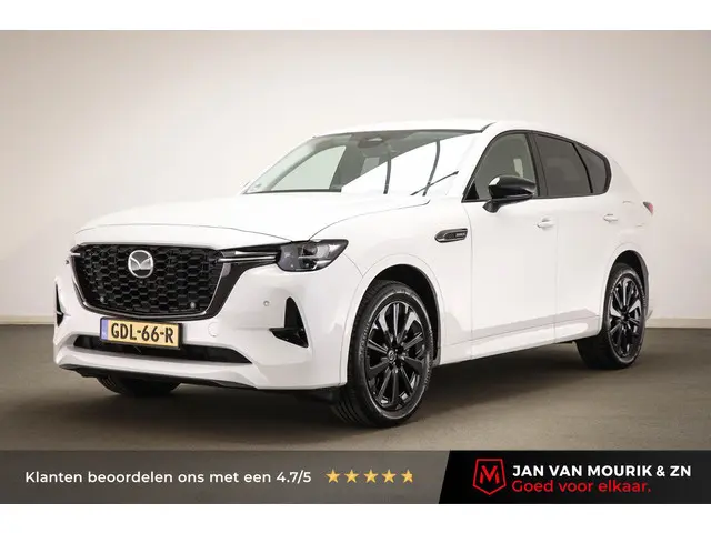 Mazda CX-60 2.5 e-SkyActiv PHEV Homura | SOH 93% | ACHTERBANKVERWARMING | STOELVENTILATIE | DRAADLOZ...
