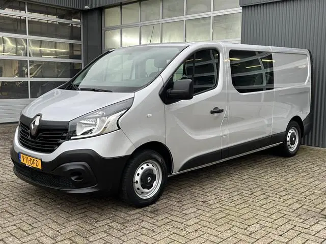 Renault Trafic 1.6 dCi T29 L2H1 DC Marge Btw /Bpm vrij Airco Cruise controle Navigatie Dubbele cabin...