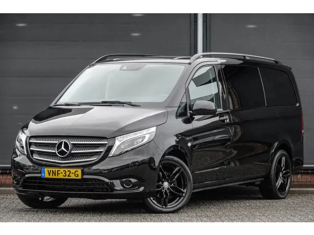 Mercedes-Benz Vito 116Cdi 163Pk 9G-Tronic Aut. | Dubbele Cabine | 5-Persoons | Tourer | Lang | Achteruitrijcamera | Trekhaak | 19''