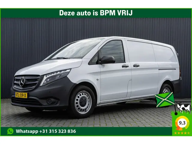 Mercedes-Benz Vito 114 CDI Lang | Automaat | ILS | Camera | CarPlay | Navi | Climate | Zijschuifdeur R+L | Cruise | PDC | Euro 6