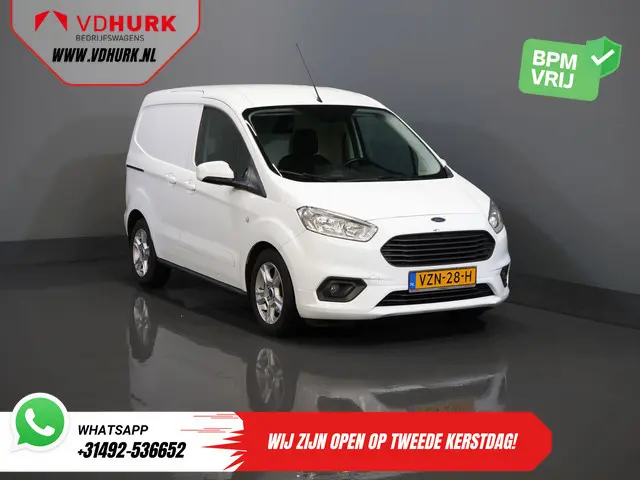Ford Transit Courier 1.0 EcoBoost Limited BENZINE BPM VRIJ! Carplay/ Camera/ Climate/ Cruise/ PDC/ LMV/ DAB