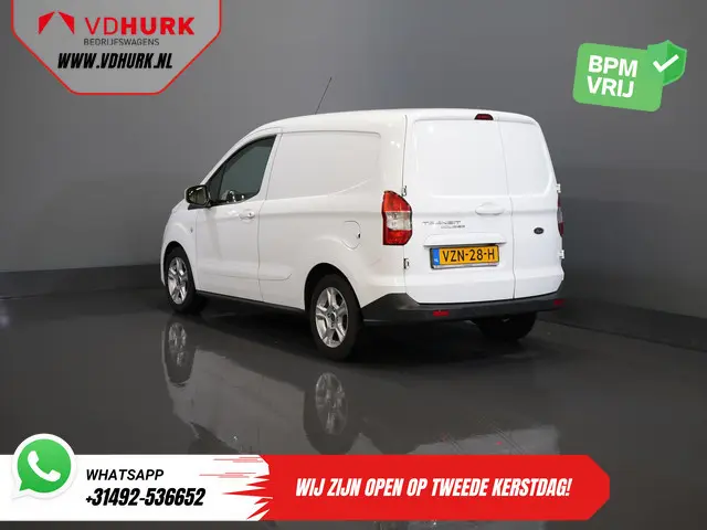 Ford Transit Courier 1.0 EcoBoost Limited BENZINE BPM VRIJ! Carplay/ Camera/ Climate/ Cruise/ PDC/ LMV/ DAB