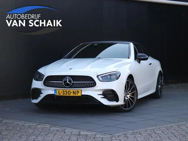 Mercedes-Benz E-klasse Cabrio 450 4MATIC AMG Line | LEDER | MEMORY | BURMESTER | STOELVERK. | 360° C...