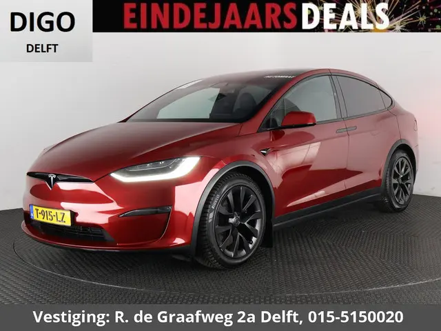 Tesla Model X Dual Motor AWD 100 kWh (670 PK!) | Navigatie | Leder | Stoelverwarming |