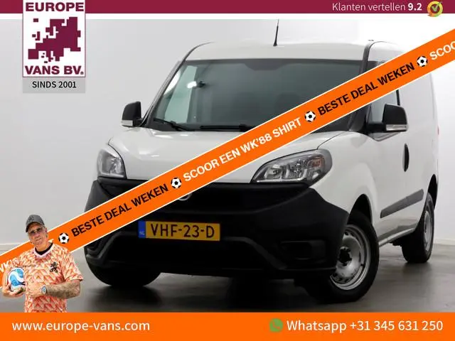 Fiat Doblò Cargo 1.6 MultiJet 105pk L1H1 Airco/Navi 10-2020