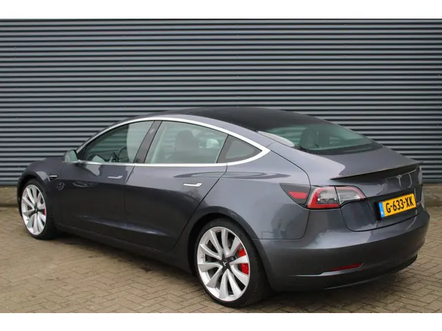Tesla Model 3 Performance AWD 75 kWh Panoramadak Auto-Pilot Carbon