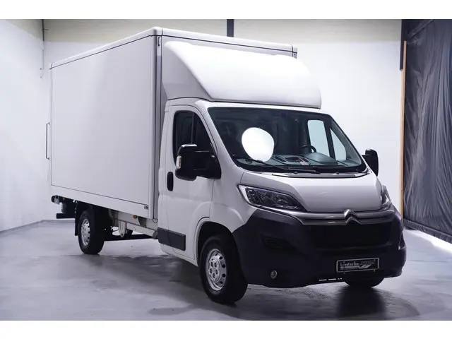 Citroen Jumper 2.0 HDI 130 pk Bakwagen met Laadklep Navi Airco, Dakspoiler, Nette Staat, 3-Zits