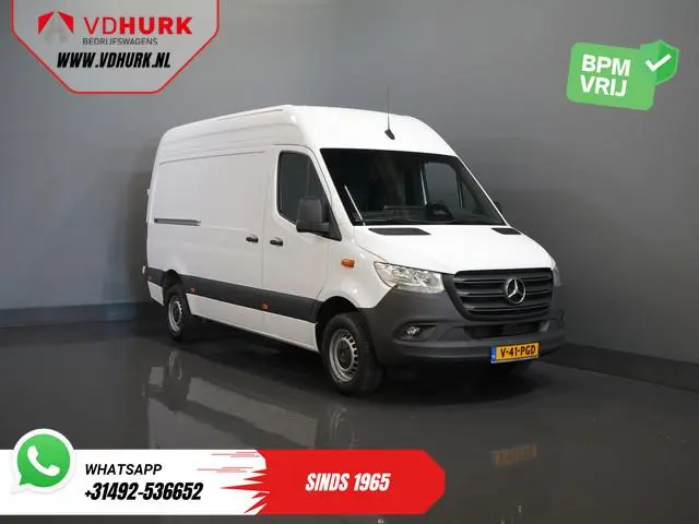 Mercedes-Benz Sprinter 317 CDI Aut. L2H2 BPM VRIJ! 3.5t Trekverm./ Gev.Stoel/ 270 Gr.Deuren/ Stoelve...