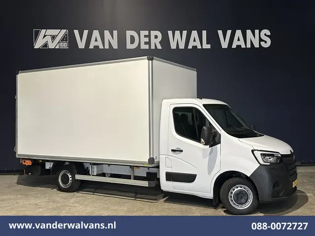 Renault Master 2.3 dCi 145pk Bakwagen Laadklep Euro6 Airco | LED | 990kg laadvermogen Bijrijdersbank, 