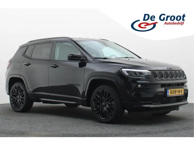 Jeep Compass 4xe 240 Plug-in Hybrid Electric S Leer, Virtual Cockpit, Camera, Stuur-/Stoelverwarming...