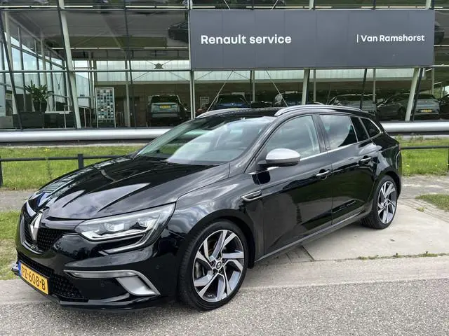 Renault Mégane Estate 1.6 TCe GT 205 PK / Automaat / 4-Control / Alcantara/ Camera / Stoelverw. /