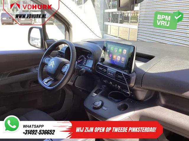 Citroën Berlingo 1.5 HDI 130 pk Aut. LED/ Carplay/ Keyless/ Navi/ Climate/ Camera/ PDC/ LMV/ Cruise