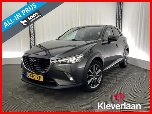 Mazda CX-3 2.0 SkyActiv-G 150 GT-M 4WD Automaat | Trekhaak | HUD | Memory Stoel | Navi | BOSE | Lede...