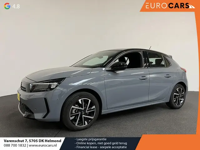 Opel Corsa 1.2 Turbo Automaat GS Line Airco Carplay Navigatie Cruise Control Full LED 16" Black Whee...