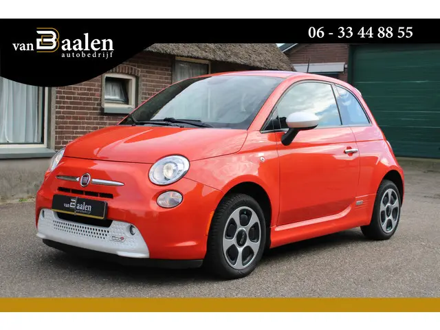 Fiat 500e E 24kwh CRUISE CONTROL LEER STOELVERWARMING 94000KM!!!